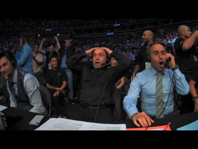 commentator reactions to ufc upsets